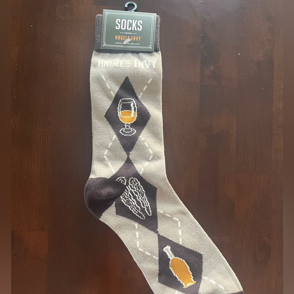 NWT Angels Envy unisex whiskey dress socks